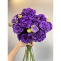 موجة جديدة من Lisianthus الأرجواني الداكن لديكور الزفاف