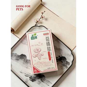 محلول غذائي لتهدئة وتهدئة إناث الكلاب أثناء فترة الشبق