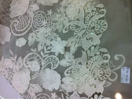 2016 fashion embroidery fabric/poly/nylon