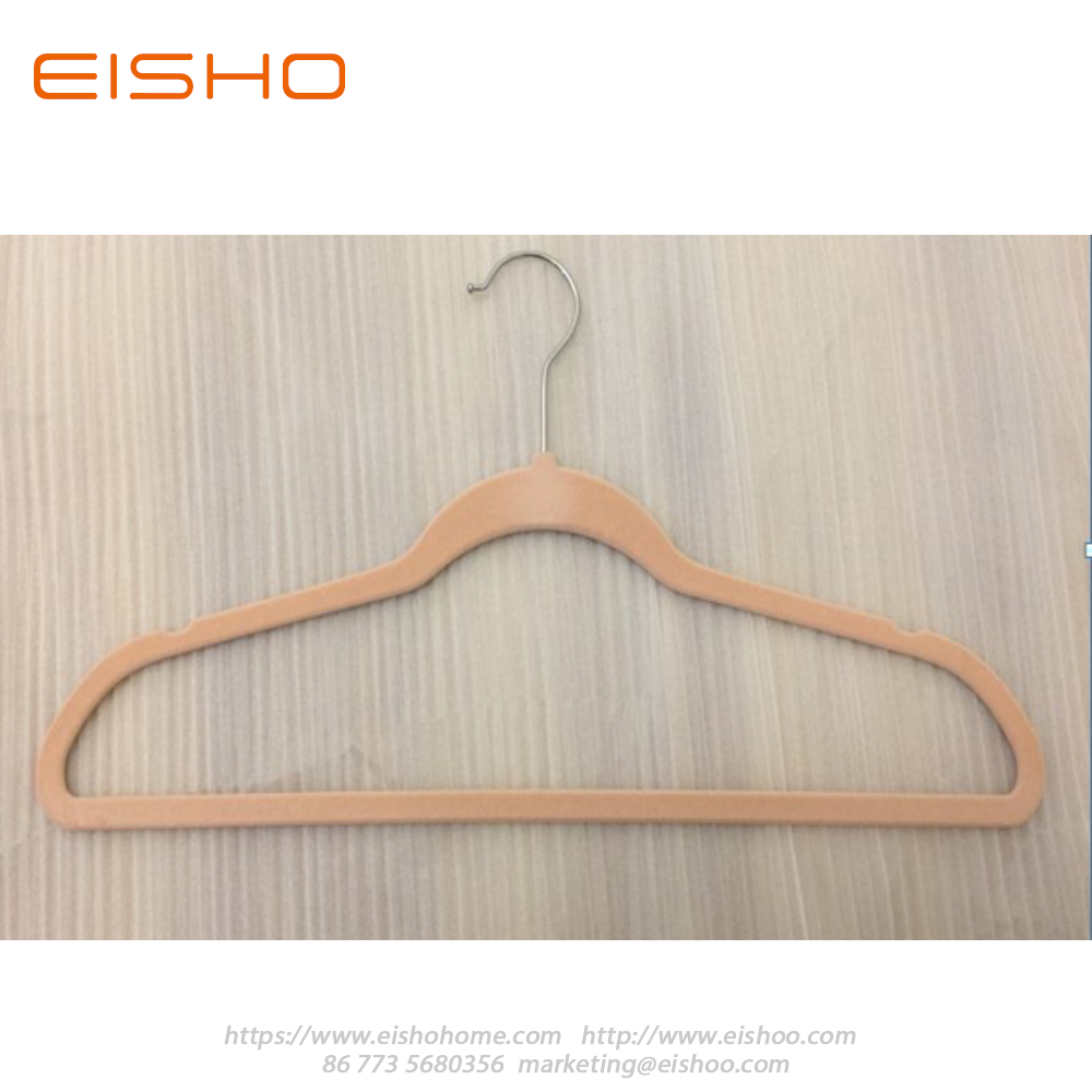 12 Eisho Home Premium Grey Velvet Hangers For Clothes