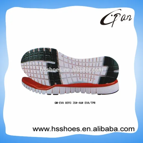 Cheap eva and tpr outsole for sports shoes