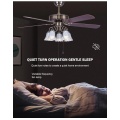 Plywood E27 classical ceiling fan with pull chain