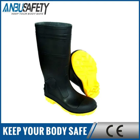Prefessional pvc gum boots without steel toe