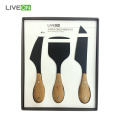 Black Oxide Cheese Knife Set