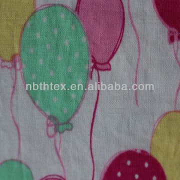 100% cotton ballon printed canvas fabric