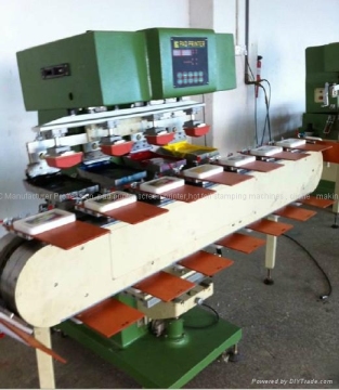 4-color tank big box pad printer