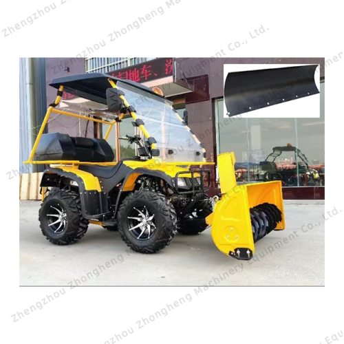 Gasoline-Powered Snow Sweeper Truck for Street Snow Removal