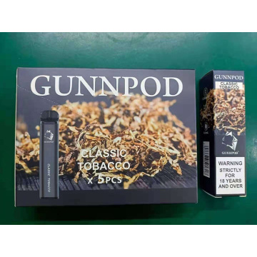 Fruit Flavors Gunnpod Vape Disposable E Cigarette