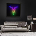 Fiber Optic Art Picture For Decoration