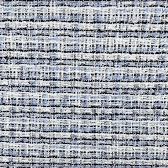 Yarn Dyed Tweed Fabric For Garment Coat
