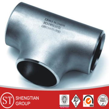 304 304L 316 316L stainless steel tee