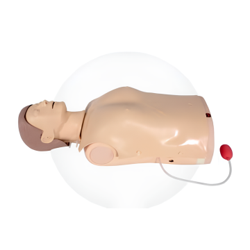 Medio cuerpo de CPR entrenamiento manikin - indicación de luz