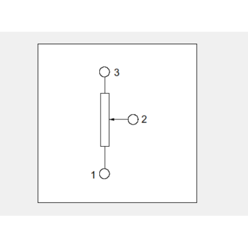 Drehpotentiometer der Serie Rk08h