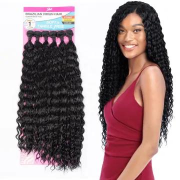 Marketable fashion 30 inches Water wave heat resistant brazilian hair bundles synthetic hair extension synthetic braiding hair