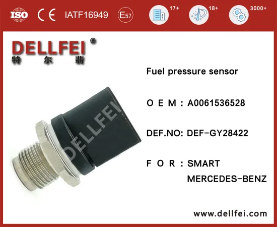 New Common Rail High Pressure Sensor A0061536528 for MERCEDES-BENZ,SMART