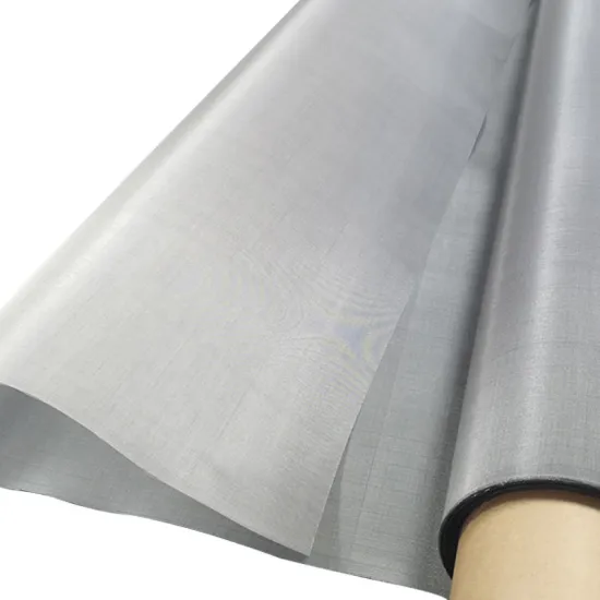 Ultra Fine 100-120 Mesh SS430 Magnetic Stainless Steel Wire Mesh