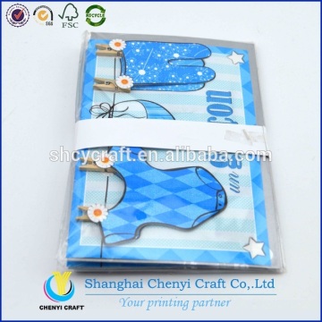 professional greeting card xiamen blue city print