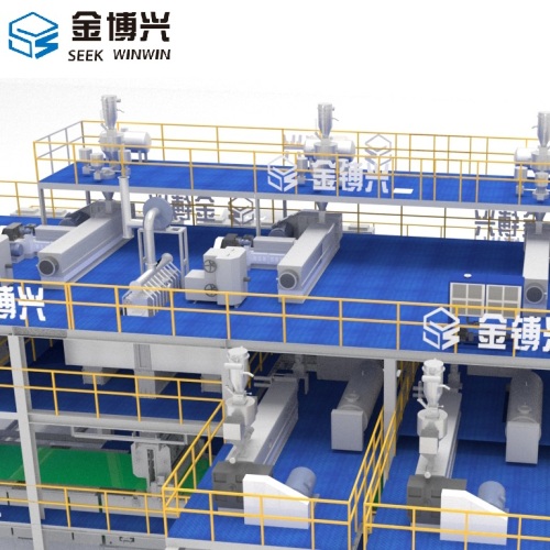 non woven fabric manufacturing plant spunbond machine