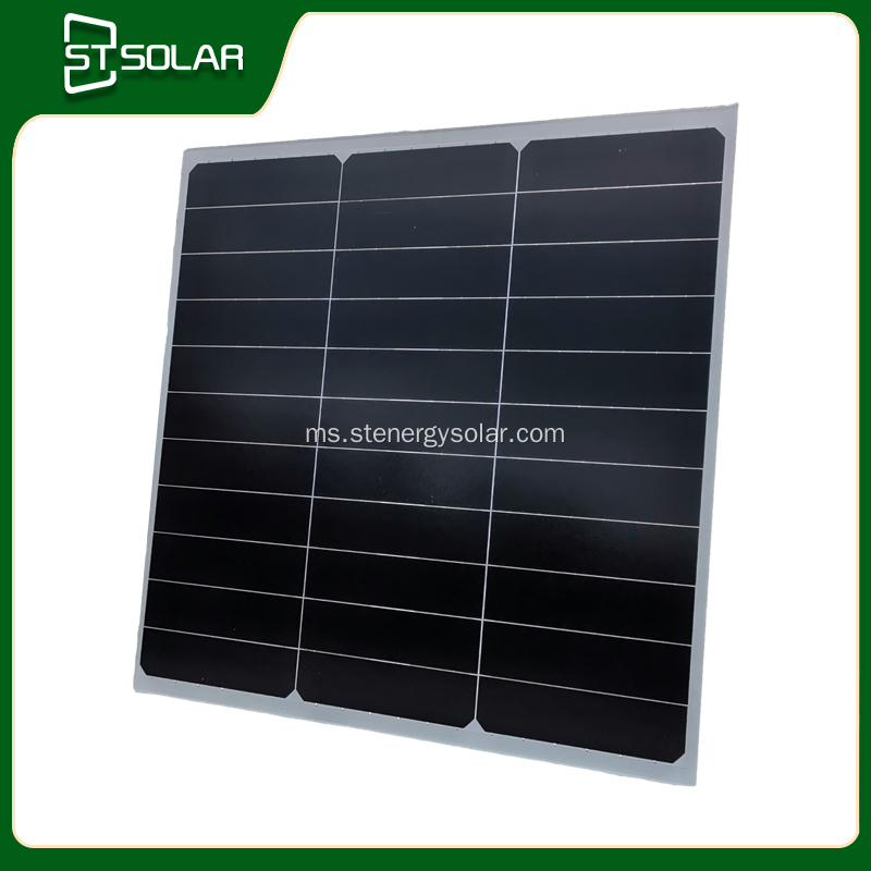 18V panel solar monocrystalline