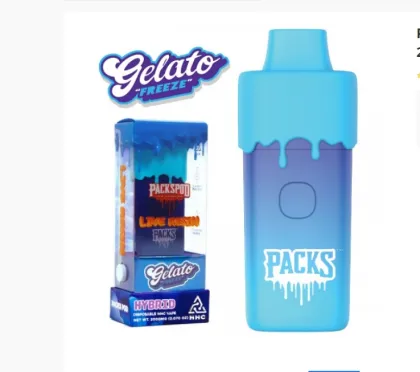 Packs Pod Thc Live Resin oil Disposable Vape