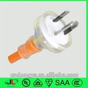 SAA approvaled power supply cord