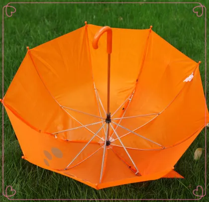 Fish cartoon design children straight umbrella
