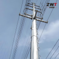 Solução eficiente de postes de aço para linhas de energia
