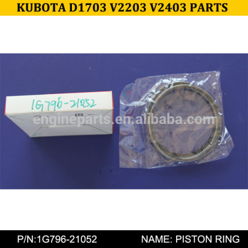 kubota engine parts D1703 V2203 V2403 1G796-21052 japanese Piston ring