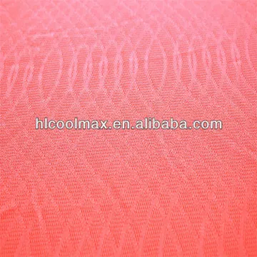 100%cooldry cool jacquard knitted mesh fabric