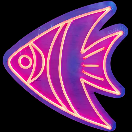 FISH LED LIGHTED NEON SIGNS