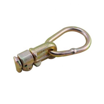 Airline Track Fitting: Double Stud Connection with Pear Ring Mechanism