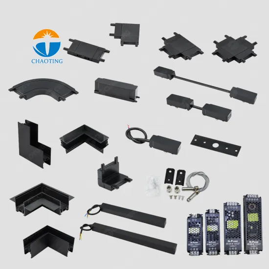 Flexible Woven Magnet Rail Track Lighting Accessories - Ultra Slim Magnetic Track Light Connector