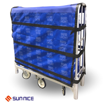 Protective Wrapz Cover Strapping on Cart