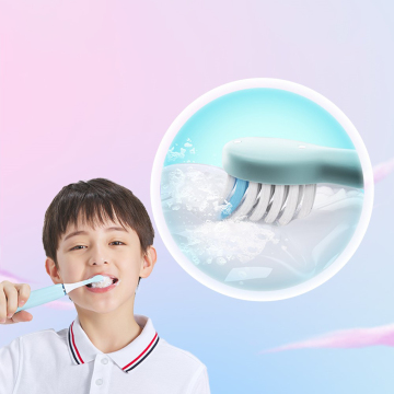Waterproof Rechargeable Smart Toothbrush for Children Aged 3+