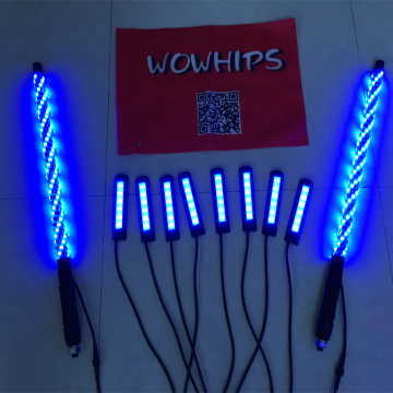 Norwayho Glow Light Kit for ATV/UTV Rock Light Pod Whip