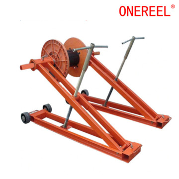 Scissor Lift Cable Drum Roller Cable Stand
