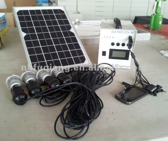 10W Portable solar home system, solar home kit, solar power system