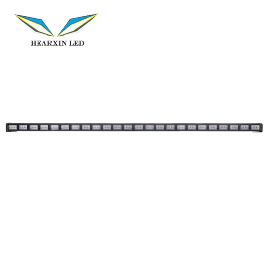 Hearxin 108W High Power LED Flash Light - Waterproof Bar Light for Cars, Trucks, and SUVs