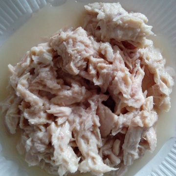 Serpihan Tuna Putih Kalengan Dalam Minyak Nabati 185g