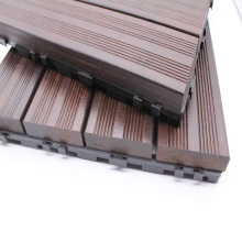 Telha de deck de bambu composto de pressão prefinada tratada