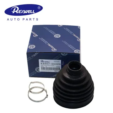 High Quality Car NBR Rubber Bellows Drive Shaft Boot Axle Outer CV Boot 43447-0K020 for Toyota Hilux 2KD