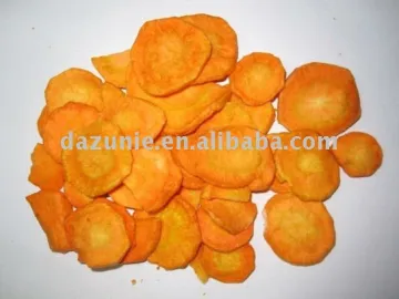 Low Temperature Vacuum Fried Carrot Chips