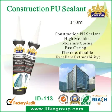 Polyurethane Sealants , Construction Pu Sealant , Single Component Glass