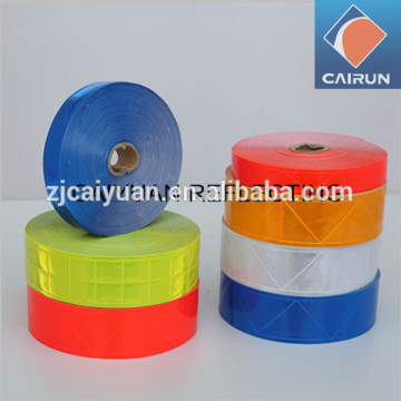 CY PVC Ribbon Tape Colorful Reflective Visibility Tape