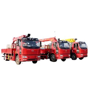 10 ton construction telescopic boom truck mounted crane