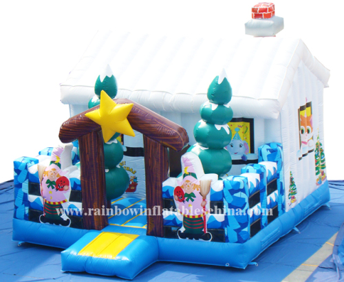 Inflatable Santa Claus, Inflatabe Santa House