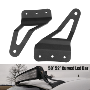 Curved LED Light Bar Brackets for 07-13 Chevy Chevrolet Silverado Suburban GMC