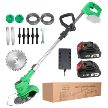 20V Cordless Grass Cutter with Accessories - Tegatok Handheld Lawn Mower