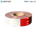 Red/White DOT-C2 Safety Reflective Warning Tape