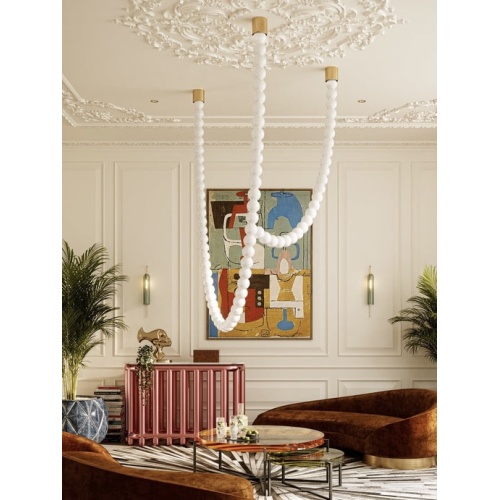 Contemporary Style Decoration Hotel Lobby Acrylic Chandelier